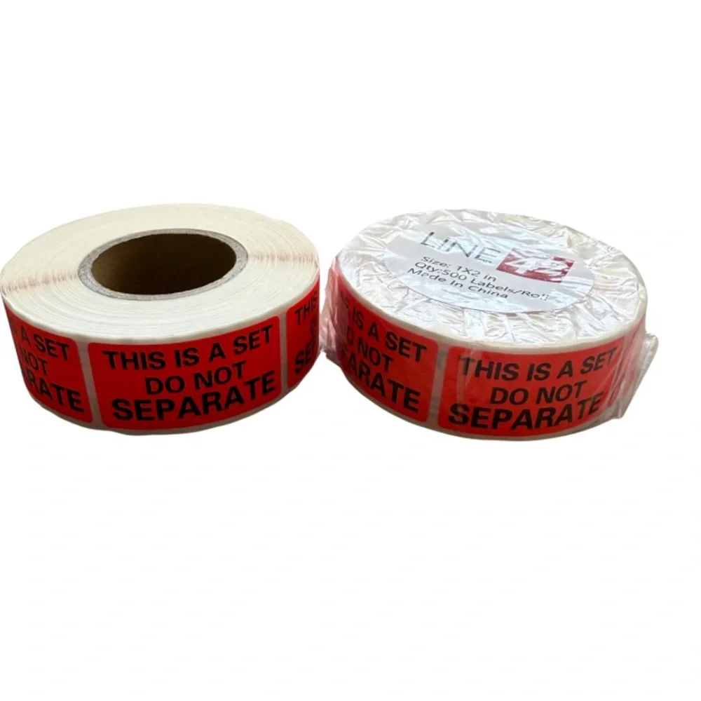 'Do Not Separate' Label Roll -Shipping Supplies